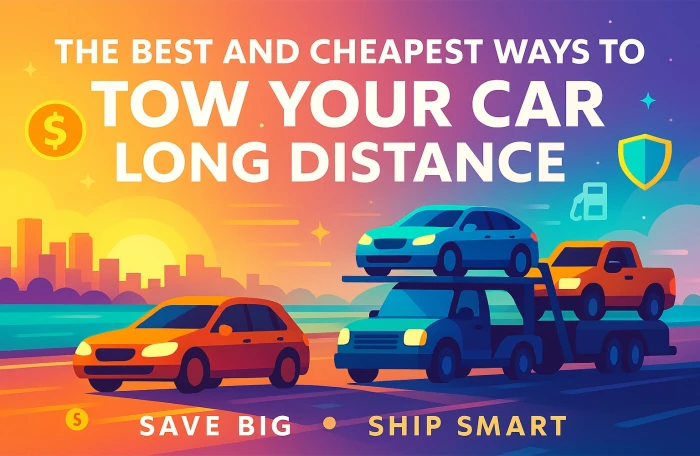 The Best and Cheapest Ways to Tow Your Car Long Distance
